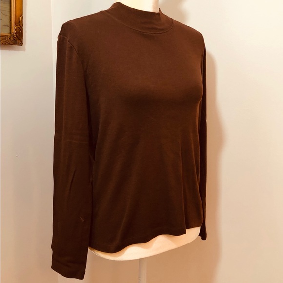 Ann Klein Long Sleeve Top Like New - L (7/$25) - Picture 1 of 5